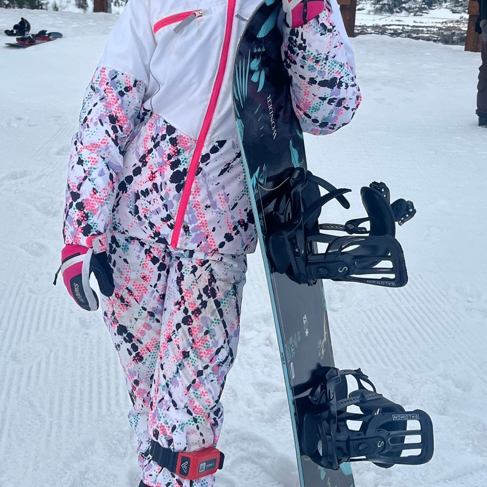 Spyder Pink and Multicolor Snow Gear